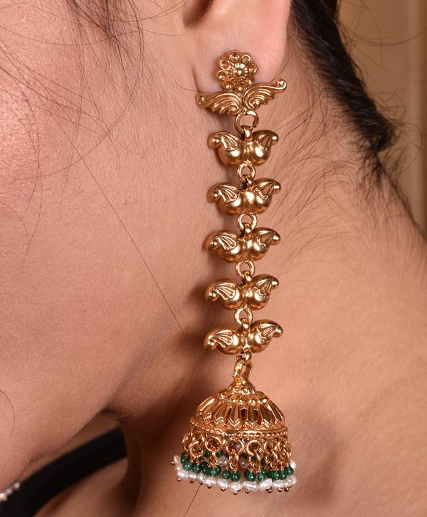 Padmahaar Jhumkas