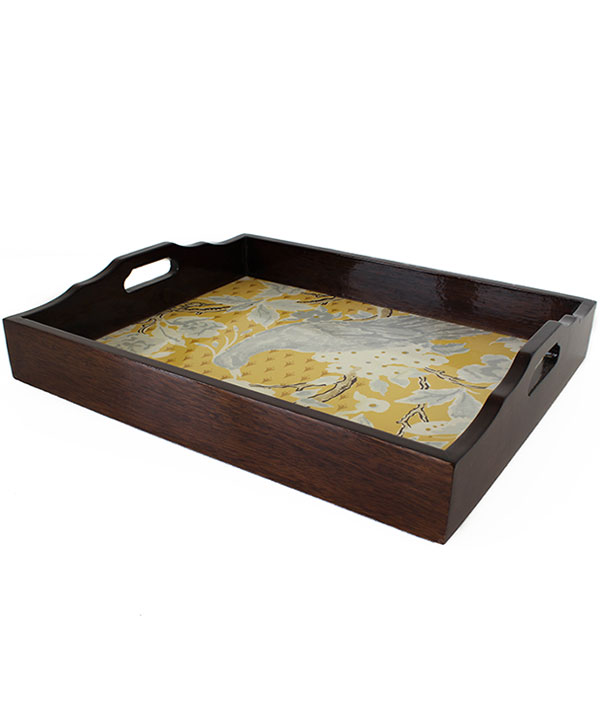 Printed Base Wooden Tray
