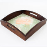 Printed Base Wooden Tray