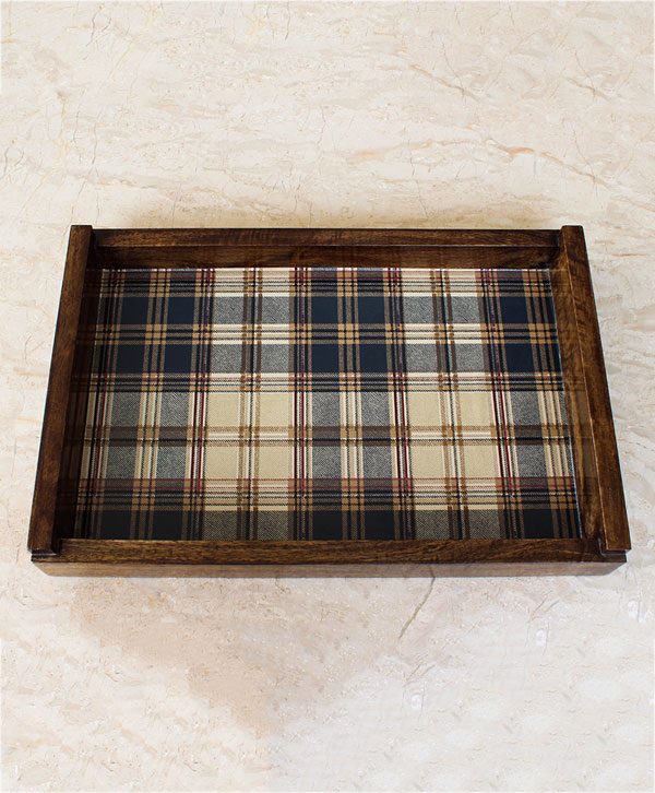 Printed Base Wooden Tray