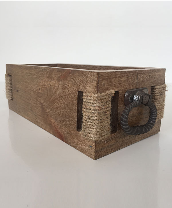 Wooden Bottle Holder