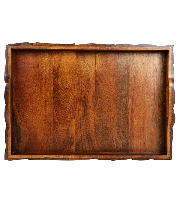 Raw Wood Design Wooden Tray (Medium)