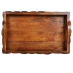 Raw Wood Design Wooden Tray (Small)