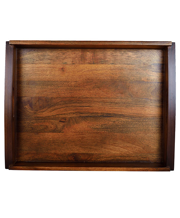 Beautifully Designed Wooden Tray (Medium)