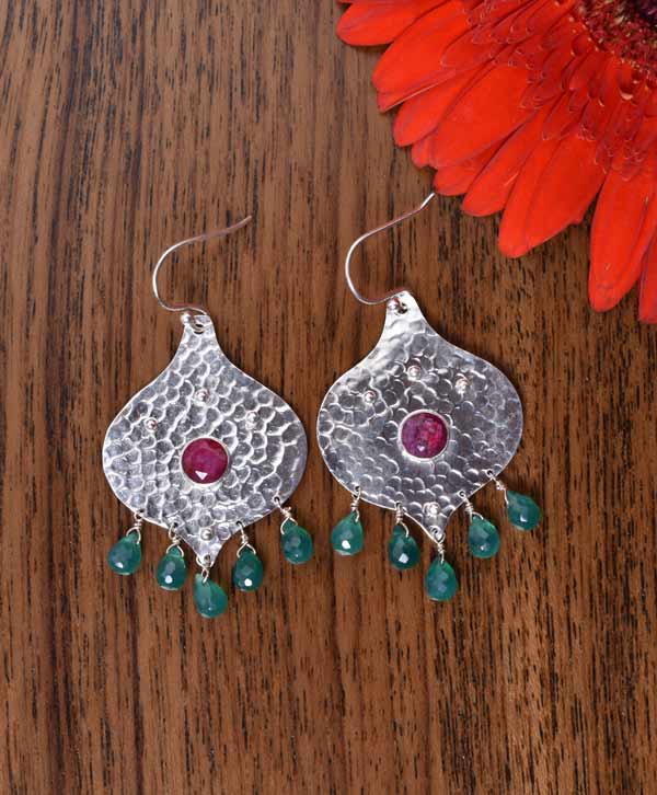 Hammered Earrings