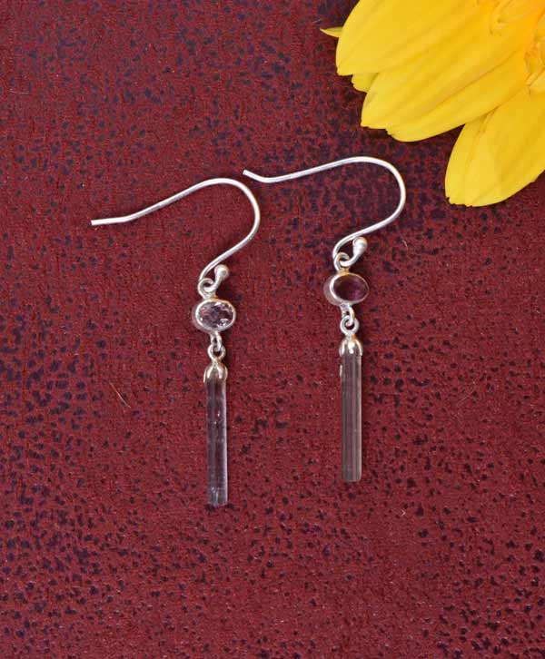 Delicate Tourmaline Wired Earrings
