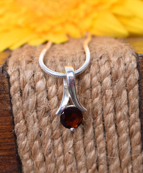 Garnet Stone Pendant