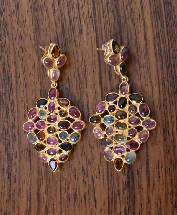 Luxe Tourmaline Cluster