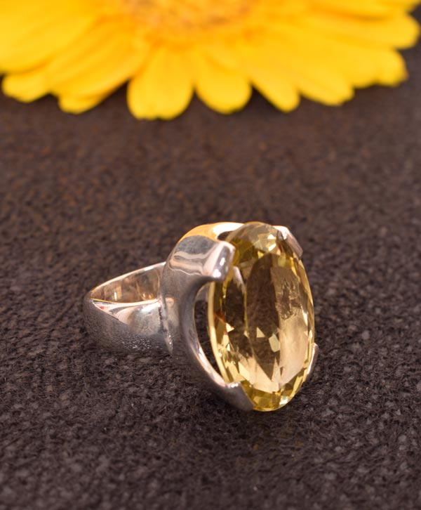 Citrine BLoom Ring
