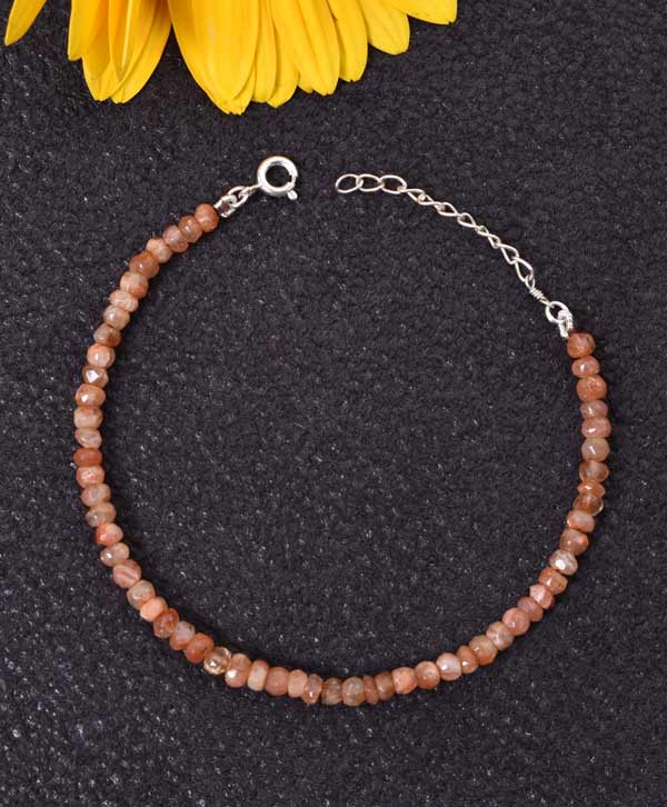 Sunstone Openable Bracelet