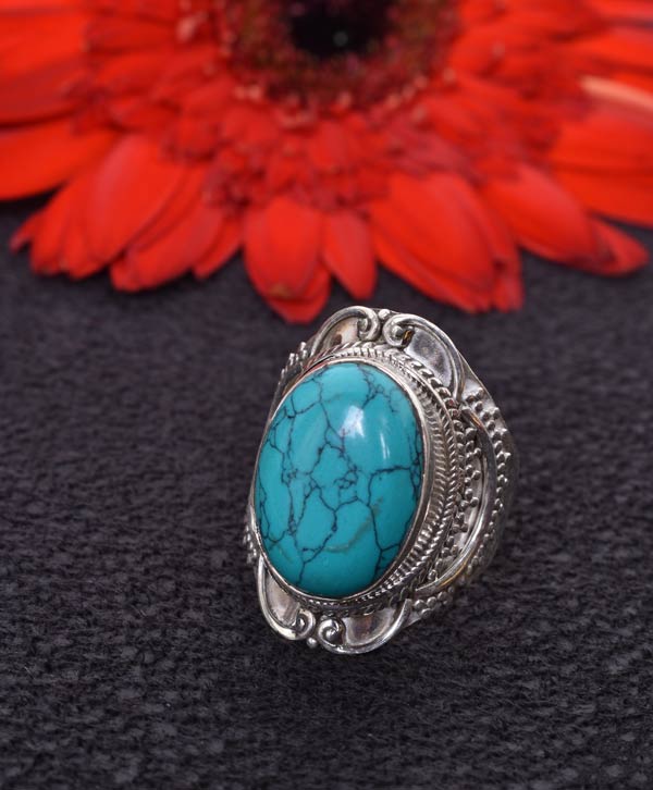 Noor-E-Afreen Turquoise Ring