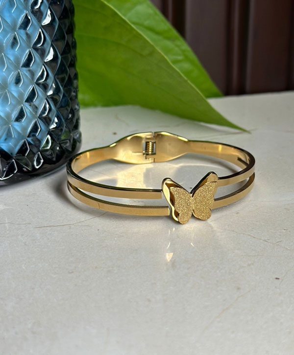 Golden Butterfly Bracelet