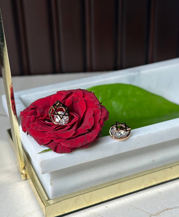 Star And Crystal Studs